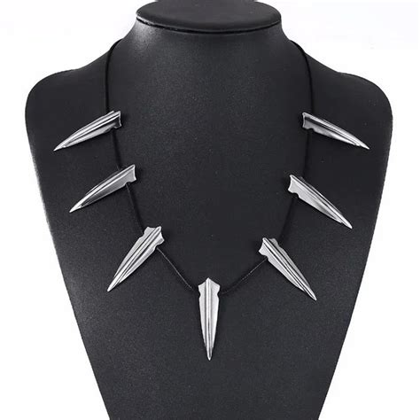 wakanda necklace|black panther claw necklace.